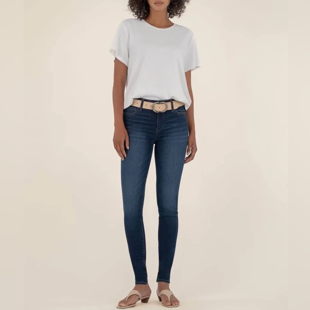 *KUT FROM THE KLOTH* Plus Dark Wash Denim Toothpick Skinny Jeans Size 14